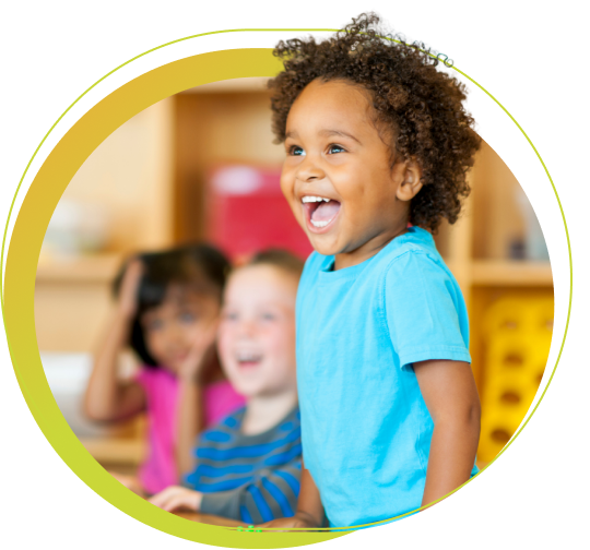 Children in classroom