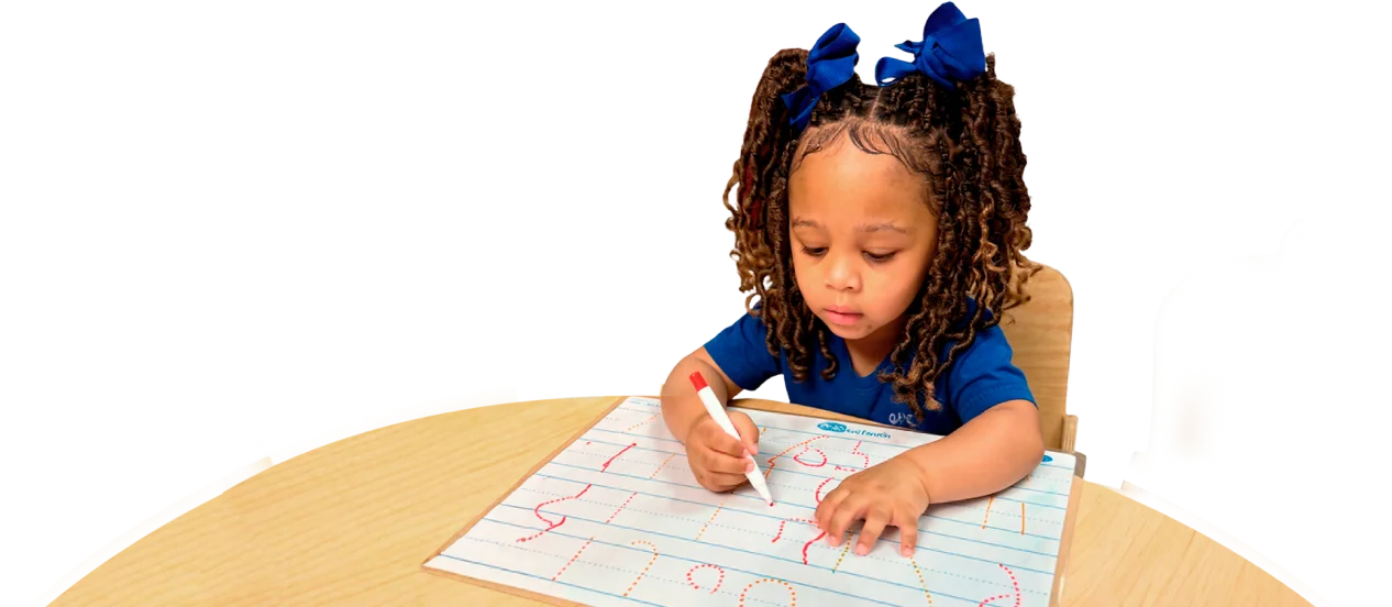 Happy child at Tiniciti Preschool